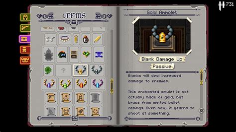 enter the gungeon gold ammolet.